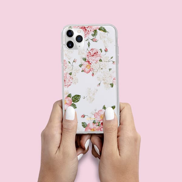 Crong Blomsteretui - iPhone 11 Pro Etui (mønster 02)