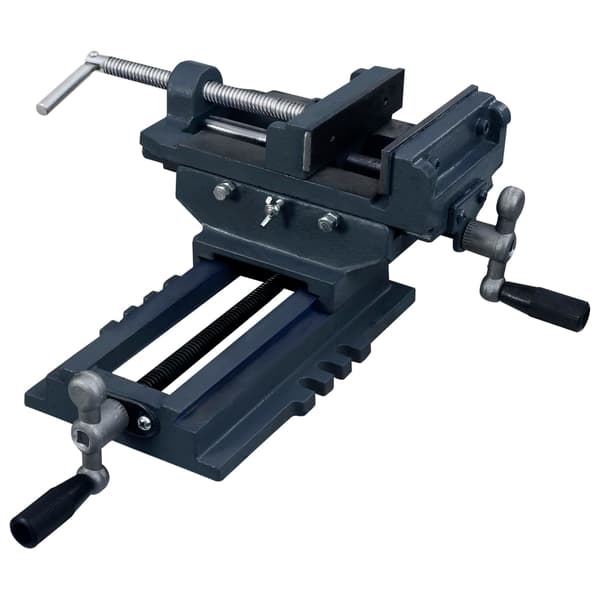 vidaXL manuel sidekrydsskruestik, 127 mm