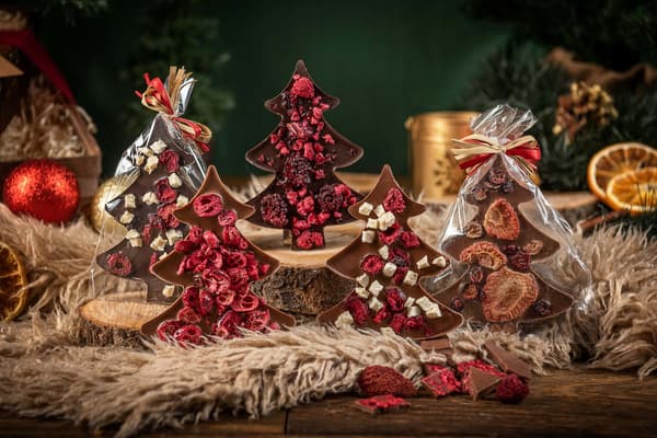 Mælkechokolade juletræ til gave