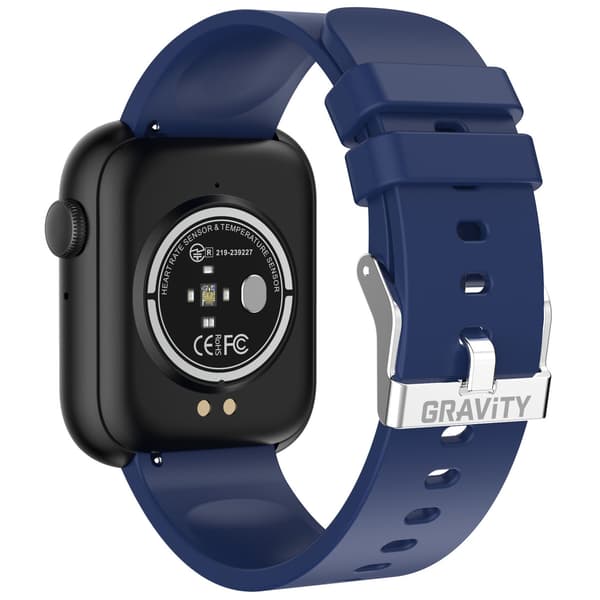 SMARTKLOCKA UNISEX GRAVITY GT3-5 - BLUETOOTH-SAMTAL, ANPASSADE KLOCKUTTAG (sg022e)