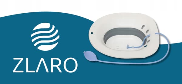 Bidé för intimhygien, toalettsitsskydd med pump