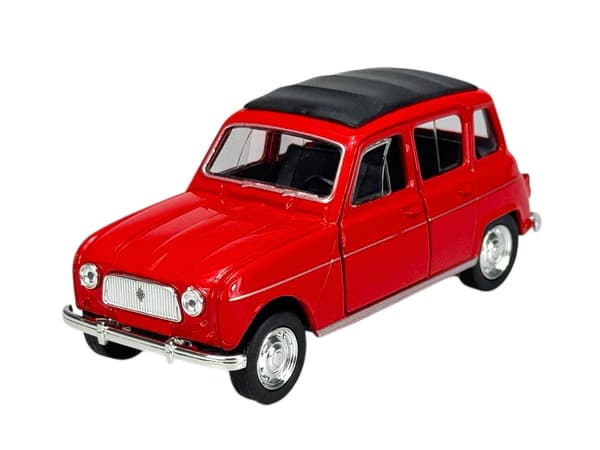 Welly Old Timer Renault 4 Red 1:34 43741