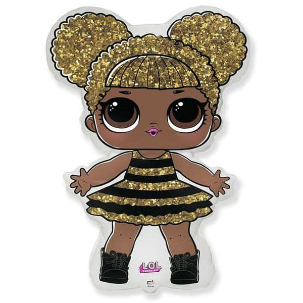 LOL Queen Bee 14 tuumainen folioilmapallo
