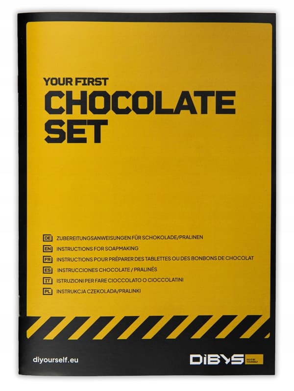 DIBYS Chokoladefremstillingssæt Hjemmelavede chokoladeforme Ingredienser