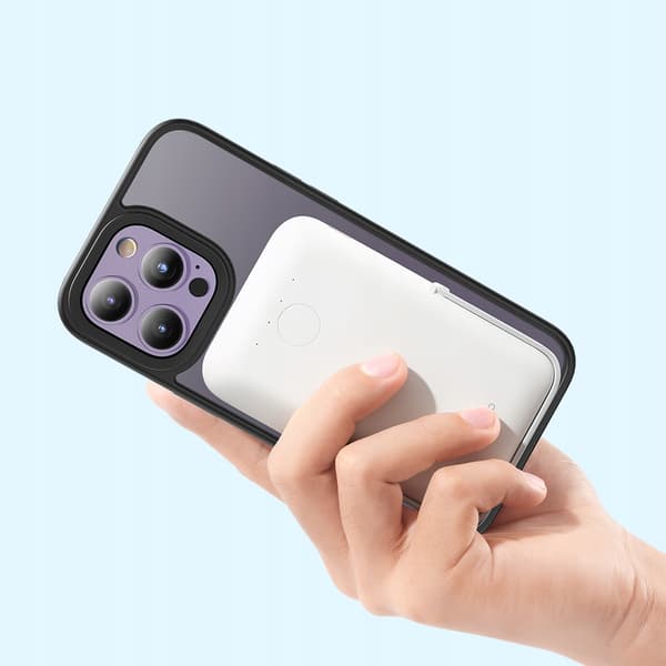 MCDODO MAGNETISK KLART FORSTÆRKET ETUI TIL MAGSAFE IPHONE 14 PLUS
