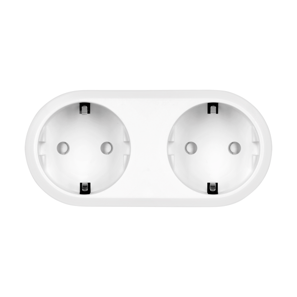 Smart dobbelt WiFi stik Kruger&Matz Connect P5 Tuya Programmer
