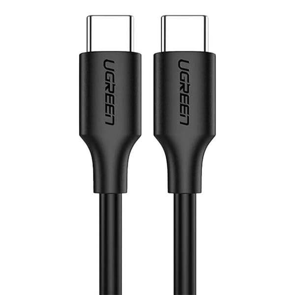 USB-C til USB-C PD-kabel UGREEN US286 strømforsyning 60W 1m (sort)