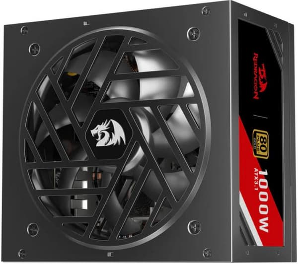 Redragon Master GC-MS03 1000W 80 Plus Gold ATX 3.1 Sort