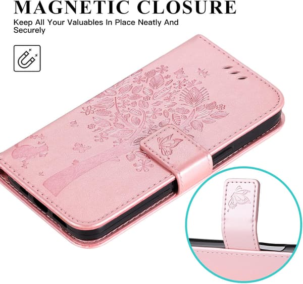 ROSA FLIPSKAL TILL XIAOMI REDMI NOTE 11 PRO/PRO+ 2x HÄRDAT GLAS