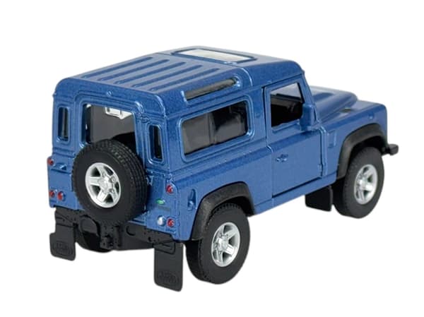 WELLY LAND ROVER DEFENDER BLÅ 1:34 42392
