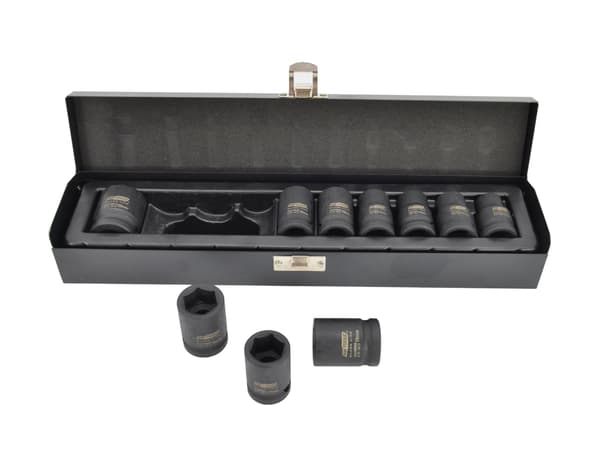 AWTOOLS 1/2" SLAGHYLSNYCKELSET 10 DELAR