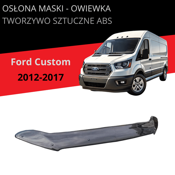 Ford Custom Motorhuvkåpa 2012 till 2017