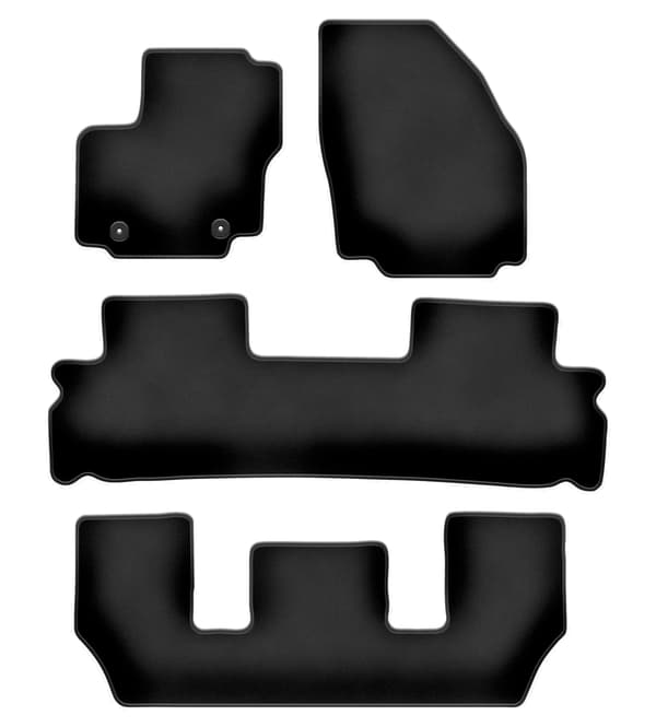 Bilmattor premium för Ford Galaxy MK2 7-sitsig (2006-2011)