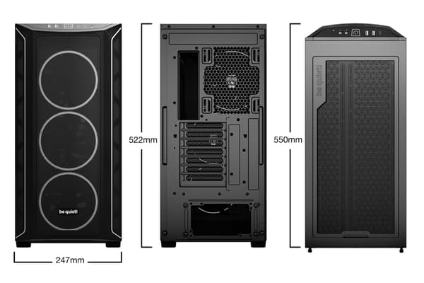 Be Quiet! Shadow Base 800 FX Midi Tower -tietokonekotelo