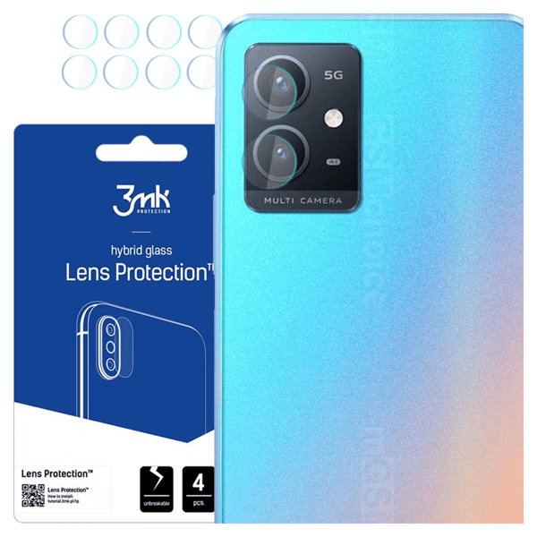 Vivo Y30 5G - 3mk linsskydd