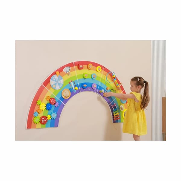 XL väggpanel - Rainbow - stor väggsensorpanel 18m+