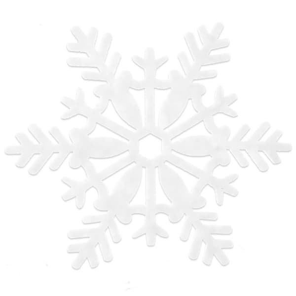 Filtbordskånere hvide 13,5 cm 6 stk