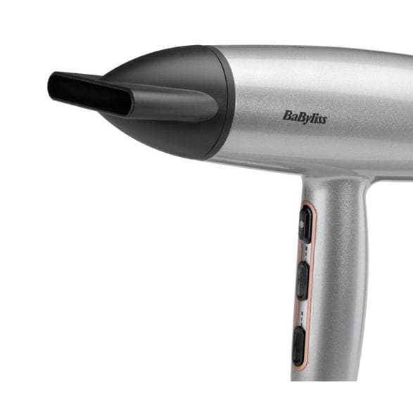 Babyliss D580DE hårtork – Silver, 2100 W