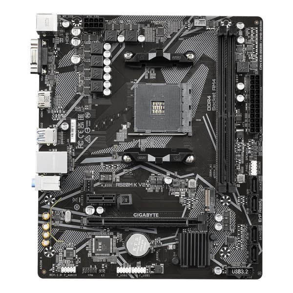 Gigabyte A520M K V2 moderkort