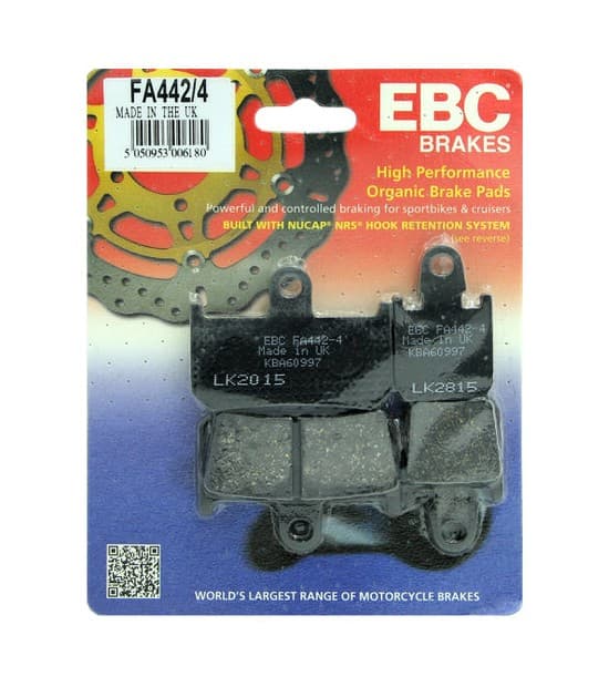 EBC FA442/4 bremseklodser (4 stk.)