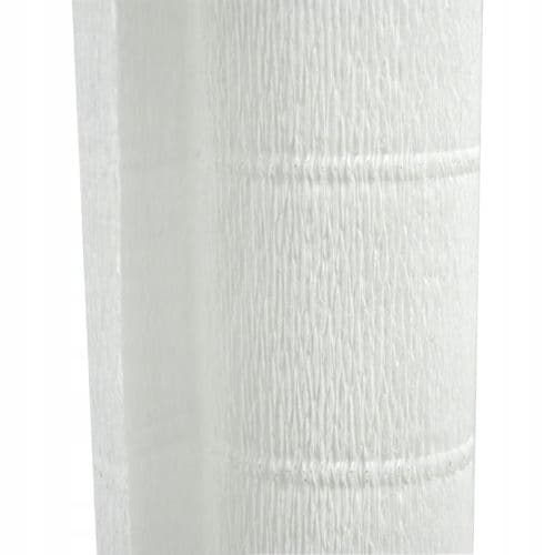 Italiensk blommig crêpe VIT 50x250cm