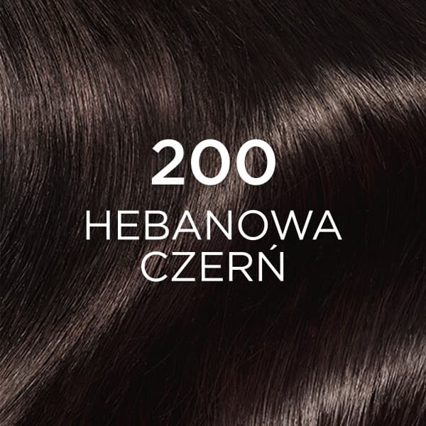 L'Oréal Casting Crème Gloss hårstyrka utan ammoniak 200 ebenhögt svart