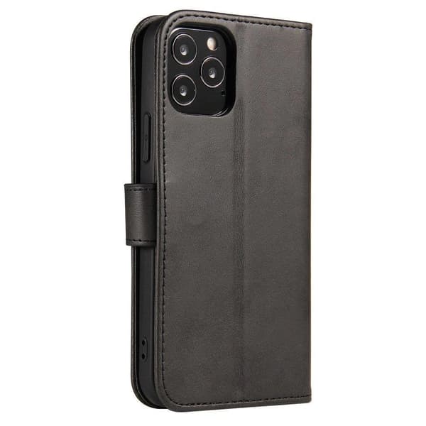 Magnetcover elegant cover med klap og stativfunktion til Honor Magic 4 sort