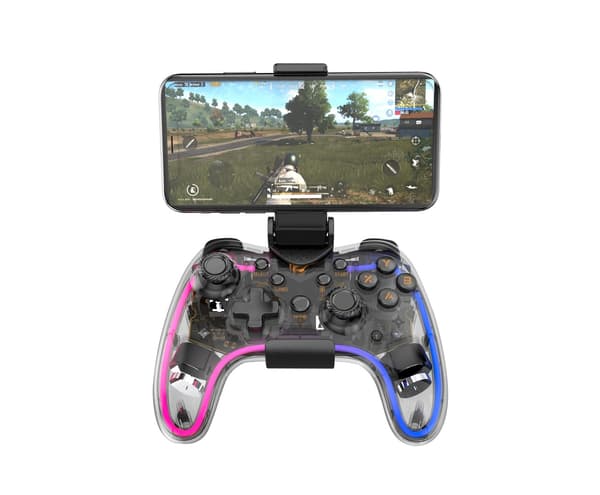 Havit G180BT Trådløs Controller Hvid, Bluetooth 5.0, RGB