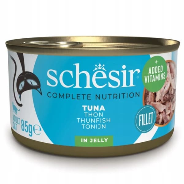 Schesir Adult tun vådfoder til katte 24 x 85 g