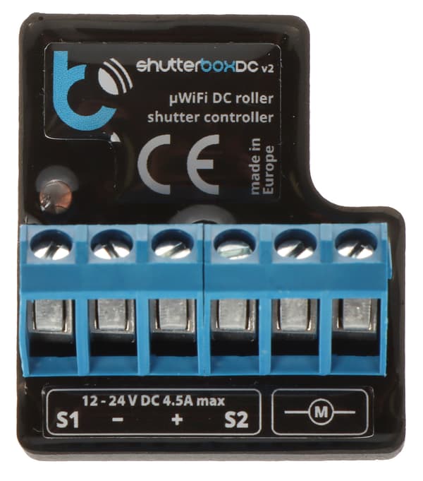 SMART RULLJALUSIEBOX-DC-V2/BLEBOX Wi-Fi-STYRROR, 12...24V DC