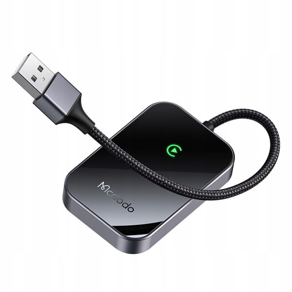 MCDODO TRÅDLØS ADAPTER TIL APPLE CARPLAY TRÅDLØS BLUETOOTH USB USB-C