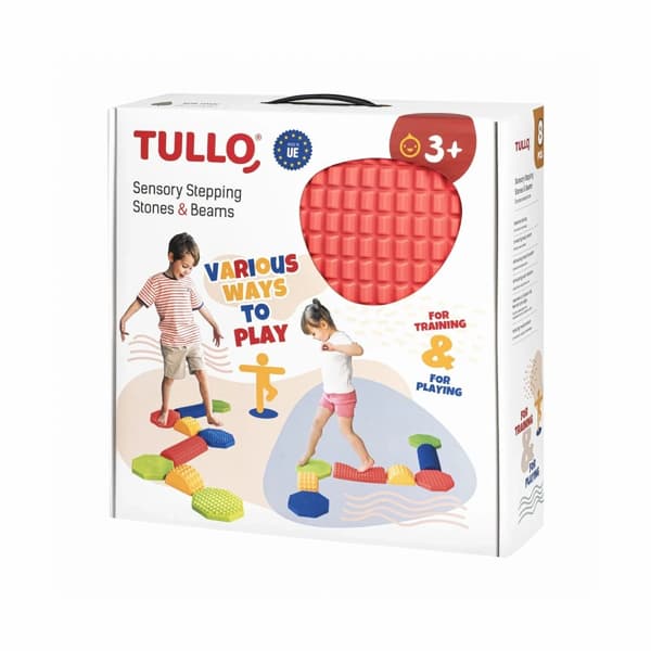 Tullo - 8-delt kombinationsbane - sensorisk forhindringsbane 3+