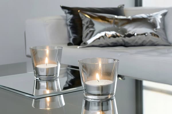 Bispol värmeljus oparfymerat vitt 8h 50-pack