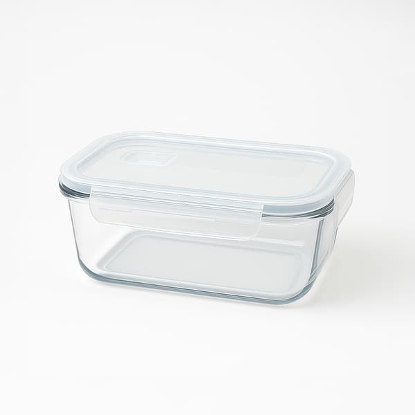 640 ml glasbehållare vakuummatlåda lufttät mat