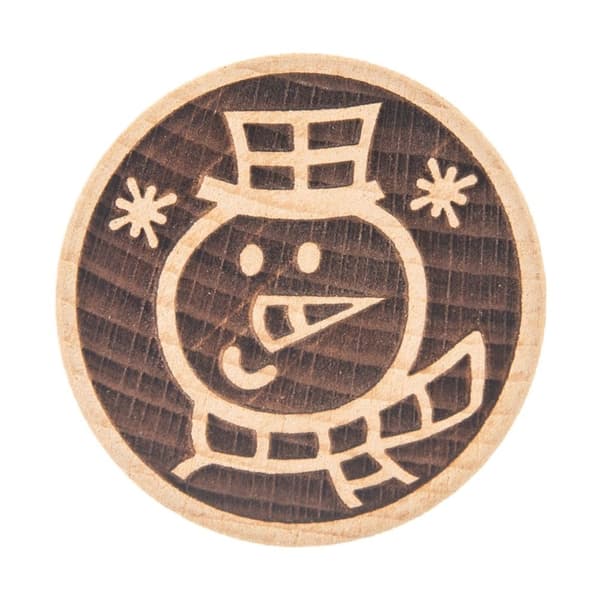 Træstempel til kager 5,5 cm
