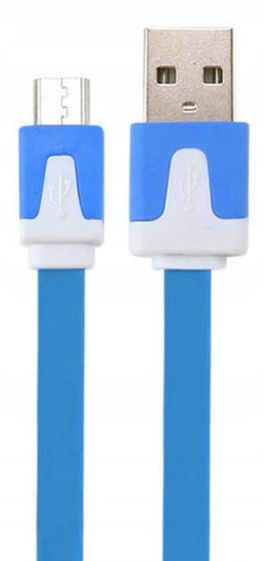 Fladt Micro USB-kabel til Samsung Huawei Xiaomi Holdbart 1m