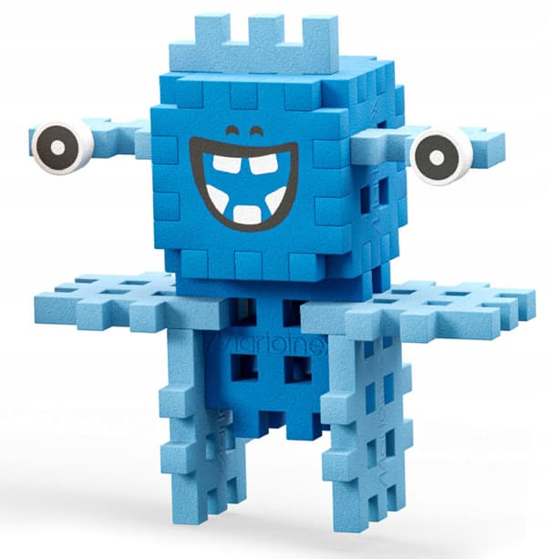 Marioinex Waffle Mini CRAZY MONSTERS - SPACE JINKS Kosmo Śmieszki - 60 st