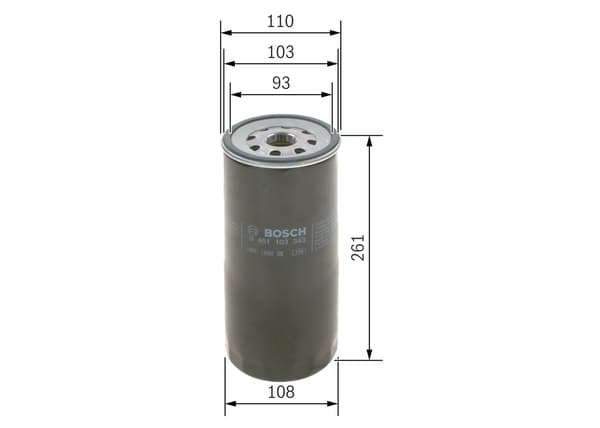 ÖLJYNSUODATIN 0451103343 BOSCH