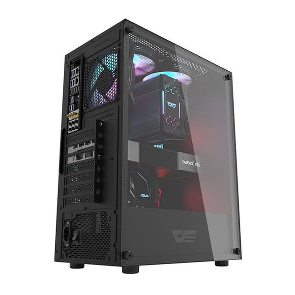 Darkflash DK100 computerkabinet (sort)
