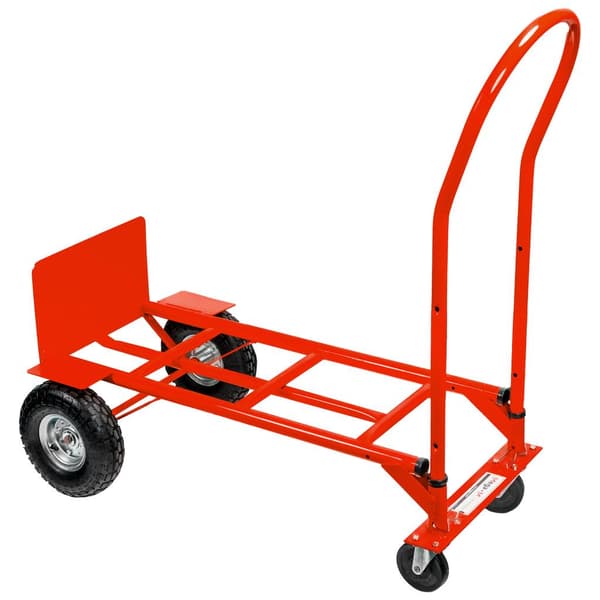 Mega-M 2i1 Miller lagervogn, rød, 250 kg, N-karton