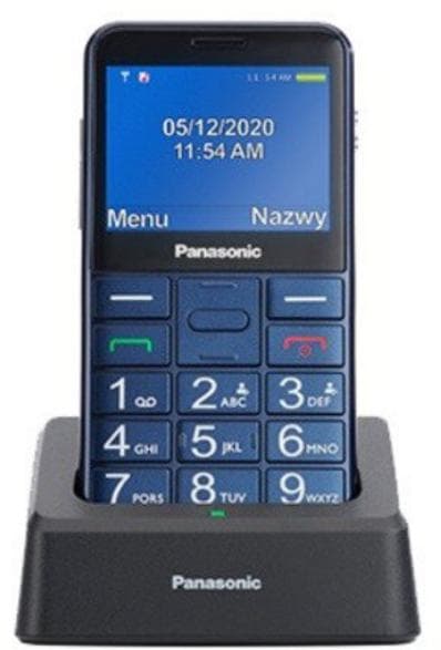 PANASONIC KX-TU155EXCN Mobiltelefon Blå
