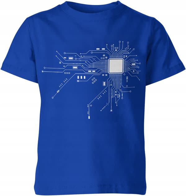 BARN-T-SHIRT PROCESSOR PRESENT TILL IT-SPECIALISTE INTEGRERAD CHIP STORLEK 128
