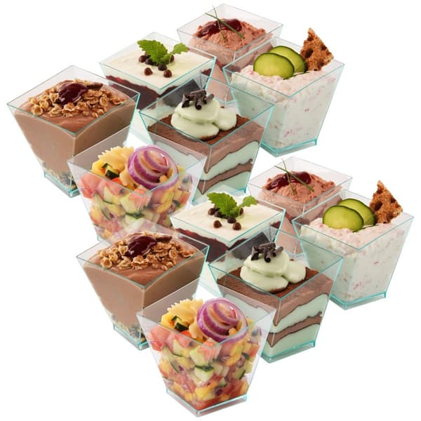 Mini dessertskål sæt 12 stk. 120 ml