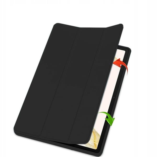 Smart blyant TPU etui til Samsung Galaxy Tab S10 Plus (sort)
