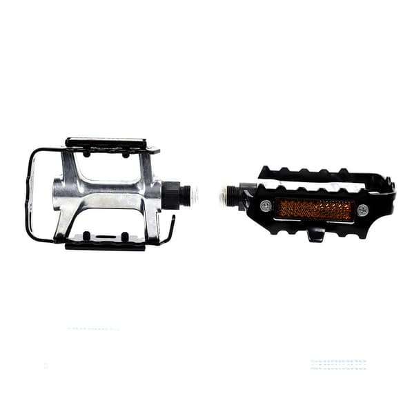 XLC MTB PD-M03 Platformpedaler, 9/16" Sort og Sølv