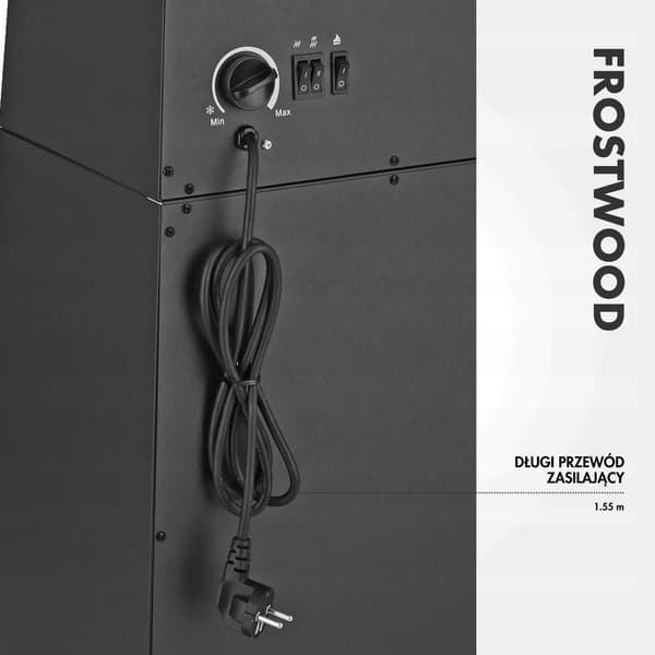 FROSTWOOD 1800W ELEKTRISK PEJS