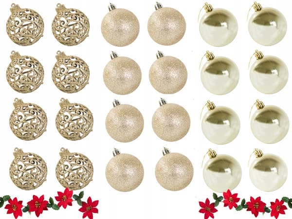 Julkulor Set 100 Guld (10) GAB_C