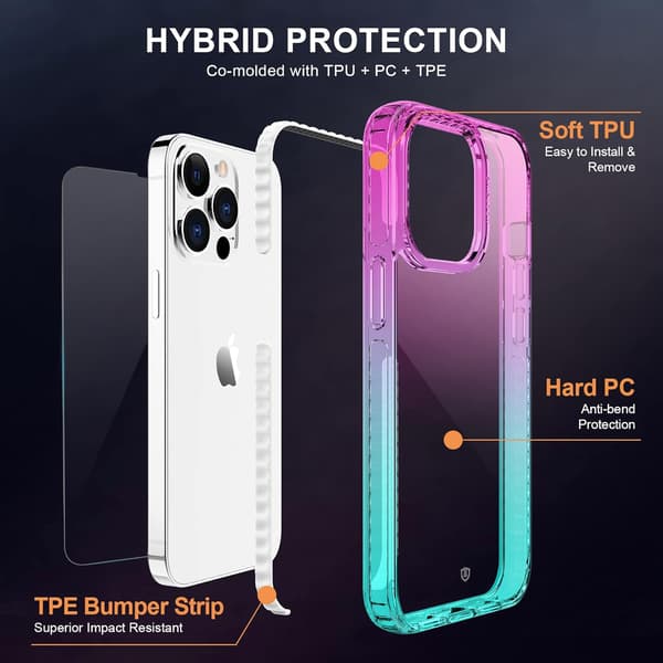 APPLE IPHONE 13 PRO 5G -PUHELINPAKETTI SININEN + LASI
