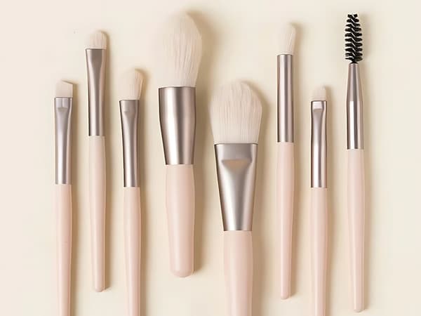 Makeupborstar etui med stängning 500-pack