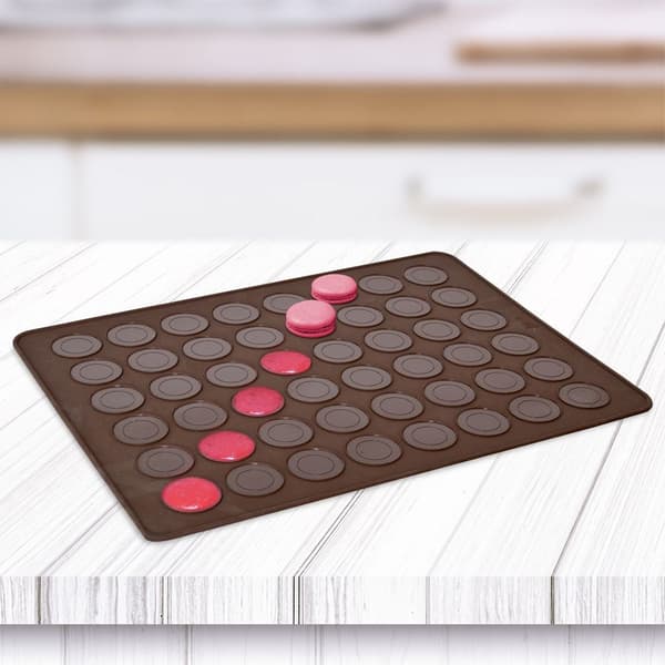 Silikone måtte til macarons SILLINIE 39,5x29,5 cm